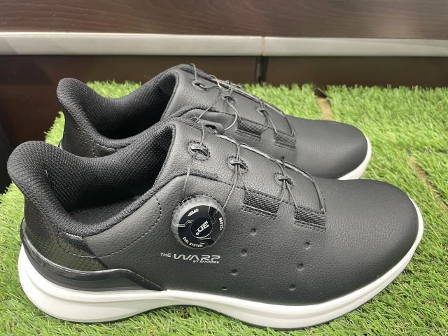 coco 中古 ザ・ワープ THE WARP ゴルフシューズ 25cm ブラック 黒